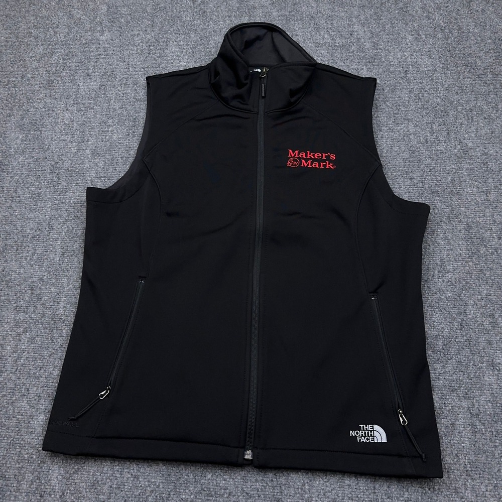 The North Face Ridgewall Softshell Vest Women's XXL Maker's Mark Bourbon Whiskey